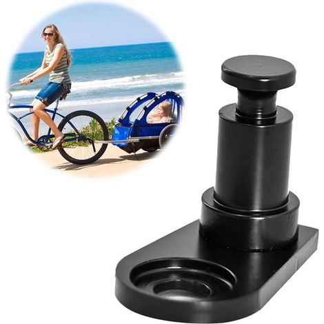 Attache universelle pour remorque vélo - fixation de remorque vélo - pour remorque à vélo pour enfants - adaptée pour Kid/Kid Plus à partir de 2016 & (1/5)