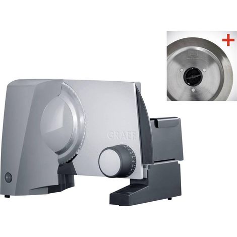 Graef G 52 Twin cortafiambres eléctrico gris 230 mm de ancho