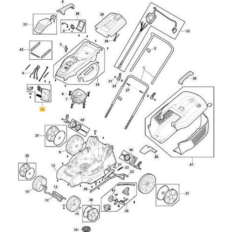 KIT INTERRUTTORE PCB E E 340 Li 40 ORIGINALE STIGA - 118811043/0