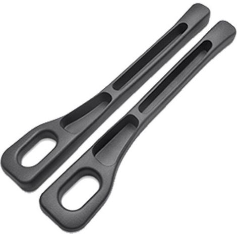 BEBUSINGOTO Lot de 2 bouchons de fente pour siège de voiture, noir, bande anti-fuite, remplissage d'espace entre les sièges, pour remplir les coutures latérales du siège (1/5)
