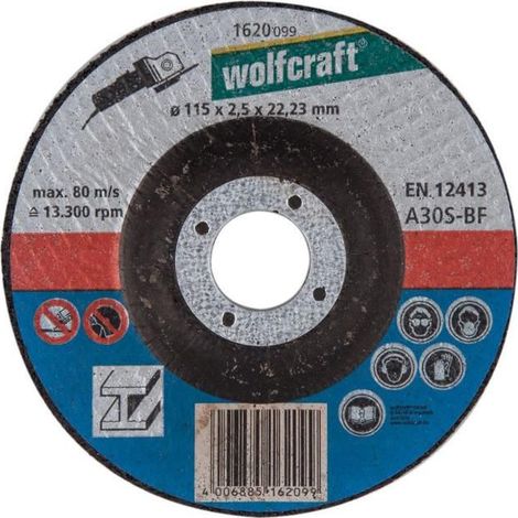 Wolfcraft Trennscheibe für Metall 115 x 2,5 x 22,23 mm (1620099) (1/2)