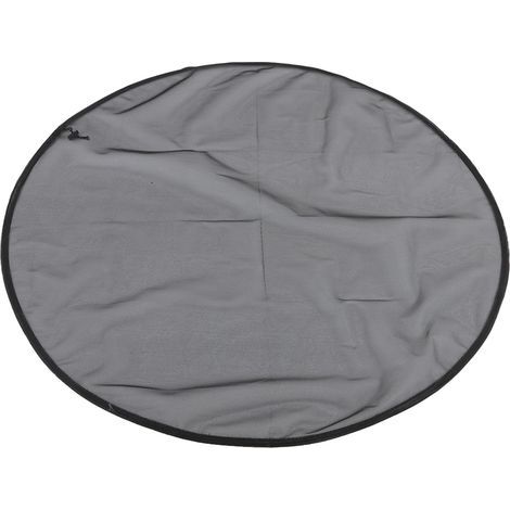 Couvercle en maille de seau Conception de cordon de serrage en maille ultra fine Installation facile cran de baril de pluie pour seau de moins de 80 cm de diamètre (1/5)