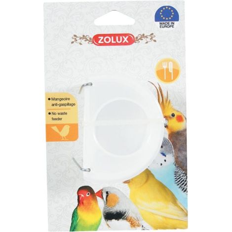 Mangiatoia zolux anti waste feeder durevole facile da pulire (1/2)