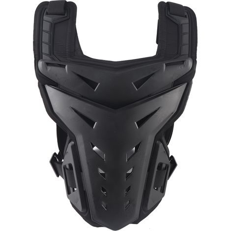 Gilet moto pare-chocs respirant protection poitrine dos noir sport extérieur (1/5)