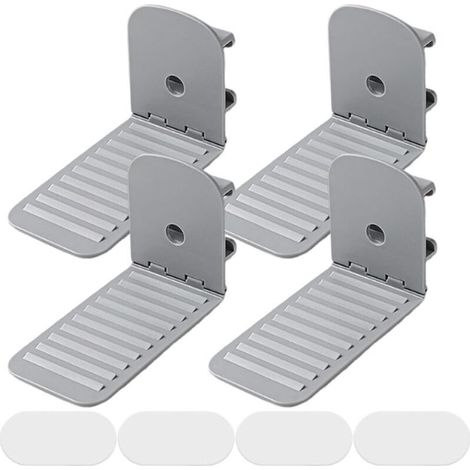 Support de drap-housse, 4 clips pour drap de lit et attaches de couverture, pinces de protection de matelas pour couette, lit d'invités, sangles faciles à enlever, 9,5 x 5 x 6 cm (1/5)