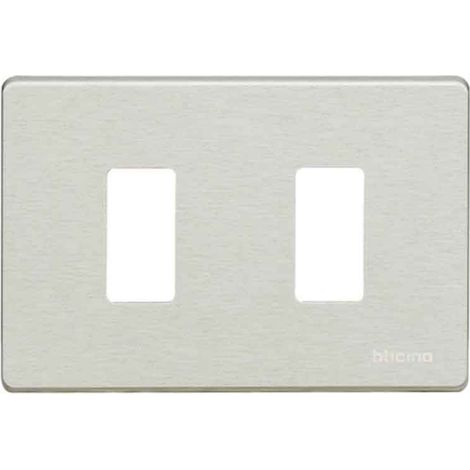 503/2/X Placca 2 Posti Alluminio Oxidal Magic (1/4)