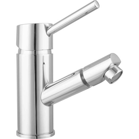 Robinet de bidet rond PaulGurkes en laiton avec mélangeur monocommande (1/4)