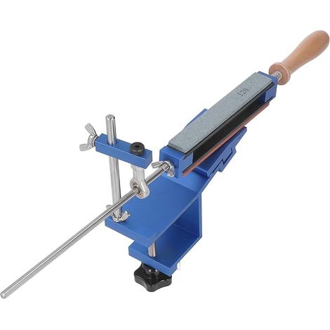 Greensen Aiguiseur de Couteaux Professionnel, Angle Fixe 15° et 40°, avec 6 Pierres à Aiguiser, Modèle 200S (1/5)