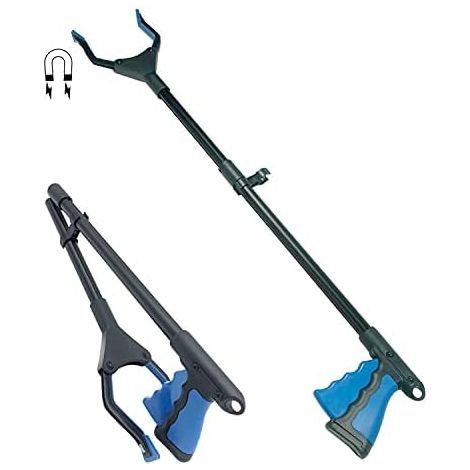Pince de préhension pour personnes âgées - En aluminium Pliable Longueur : 81 cm (1/5)