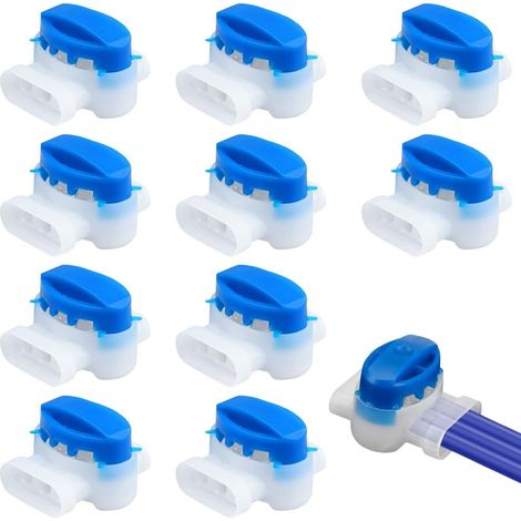 10 Connecteurs Électriques Étanches pour Robots Tondeuses, Connecteurs de Câbles 314, Compatibles avec Robots Tondeuses (1/5)