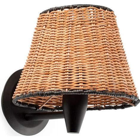 SUMBA, Applique in Rattan, Faro Barcelona (1/5)