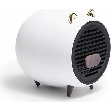 Mini Radiateur Soufflant USB Céramique, Chauffage d'appoint Portable pour Bureau et Domicile (1/5)