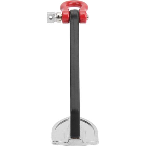 RC-Metallwinde, korrosionsbeständiger Anker aus Aluminiumlegierung, Abschlepphaken für 1/10 RC-Cars, schwarz-silberne Farbe (1/5)
