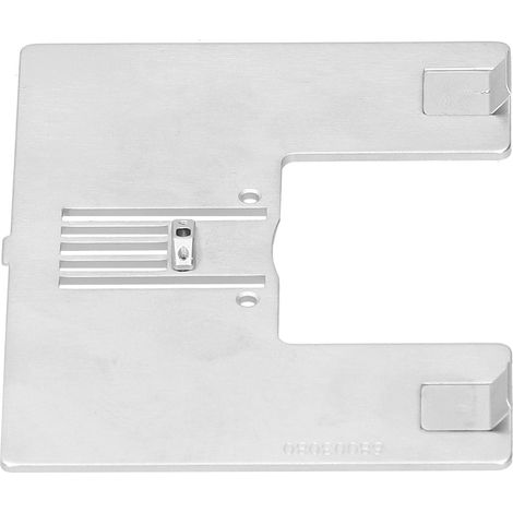 Plaque à aiguilles de rechange pour machine à coudre multifonctionnelle domestique à point droit