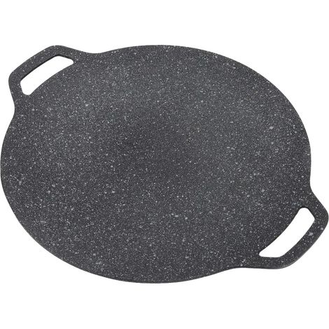 Poêle à Griller KBBQ, Revêtement en Pierre Médicale Antiadhésif, Design Rond, 30cm (1/2)