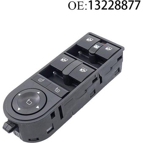 Die Referenznummer 13228877 bezieht sich auf den Fensterheberschalter für Opel Astra Modelle der Baujahre 2004-2015. (1/4)