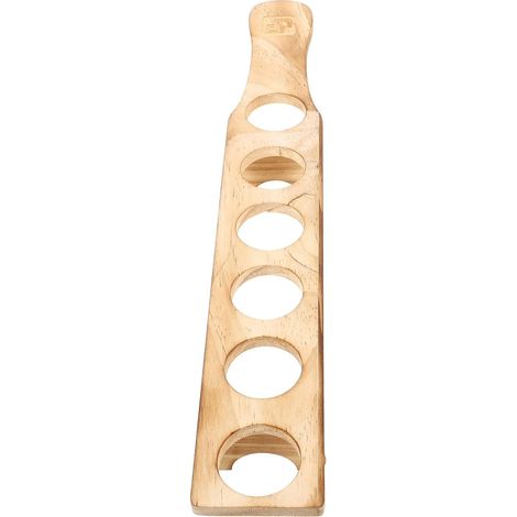 Présentoir à Verres à Shot Plateau de Service Multifonctionnel en Bois Rustique Support Décoratif et Restaurants pour Bars, Restaurants et Boîtes de Nuit (1/5)