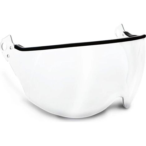 Visière transparente pour casque KASK V2 Plus – Protection oculaire polycarbonate – Vision claire sans distorsion – Système de montage rapide