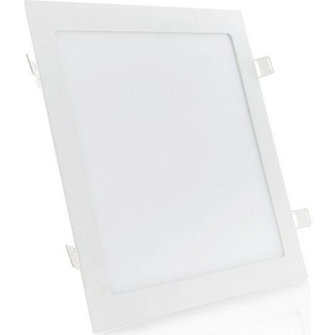 Panneau LED carré 25 W 2 500 lm 4 200 °K 40 000 h [HO-RDP-25W-W]