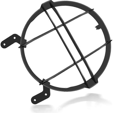 Motorradscheinwerferschutz, Scheinwerferabdeckung, schwarzer Schutz (1/5)