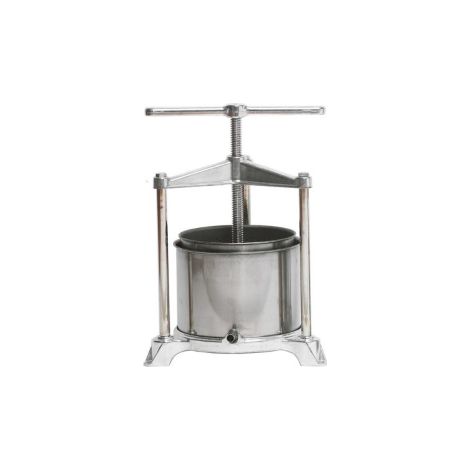Pavi Torchietto   cm 22,5x16,5 h grande presse 5 lt presse-agrumes collecteur en acier inoxydable (1/2)