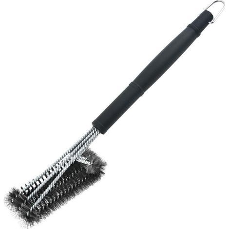 Grillreinigungsbürste – Mit hochwertigem Griff und einem sicheren Stahldrahtkopf, geeignet für alle Arten von Grills. (1/5)