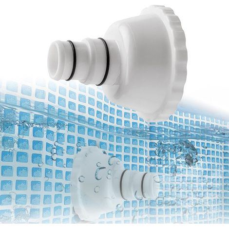 Adaptateur d'aspirateur RP/RX Skimmer compatible avec Summer Waves Pool Adaptateur d'aspirateur pour raccord de tuyau de 3,8 cm pour piscine hors sol (1/5)