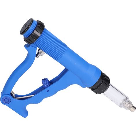 Seringue à piston réglable 10ml pour bétail, moutons, porcs - injection sans danger pour animaux (1/5)