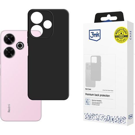 Funda para Redmi 13R 3MK negra (1/2)