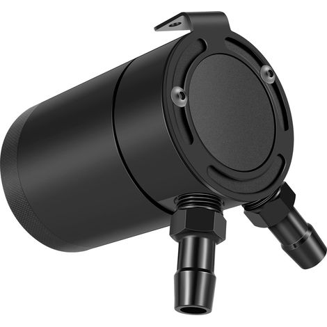 Oil Catch Can - 59 ml - 6061 Aluminum - Baffled Air Oil Separator - Universal PCV CCV System - 1 Unit (1/5)