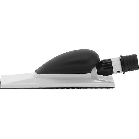 Bloc de ponçage sans poussière, ponceuse manuelle aspirante, outil de polissage et de nettoyage du bois, 20 cm (1/4)
