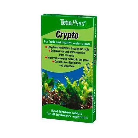 Fertilizante en tabletas TETRA CRYPTO para raíces de plantas de