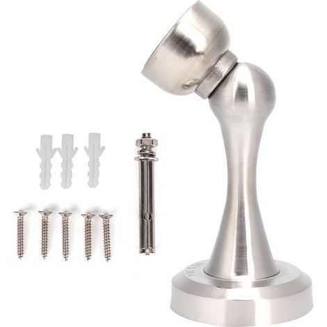 Butée de porte magnétique robuste en acier inoxydable 304, support de porte à ventouse silencieux, accessoires pour la maison et la chambre (1/5)