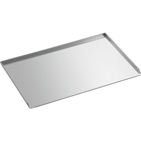 Plaque Four Aluminium 600 x 400 - 3 Bords Relevés - Bartscher (1/3)
