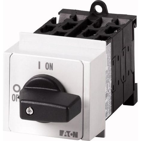 Inverseur cont.: 10 20A 1-2 90° à accrochage encastré en tableau modulaire 000064951 EATON T0-5-8369/IVS
