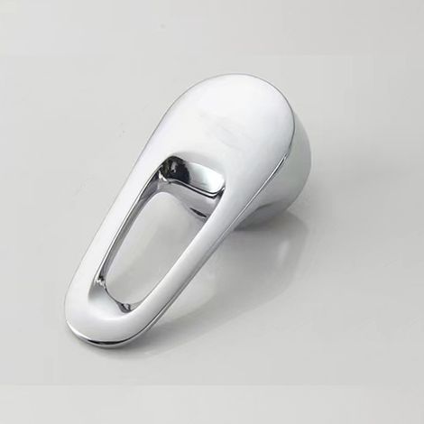 Maniglia di ricambio unica per rubinetto con viti, maniglie per rubinetto caldo e freddo per rubinetti da cucina e da bagno / applicabile al nucleo della valvola da 40 mm, 10 x 10 mm