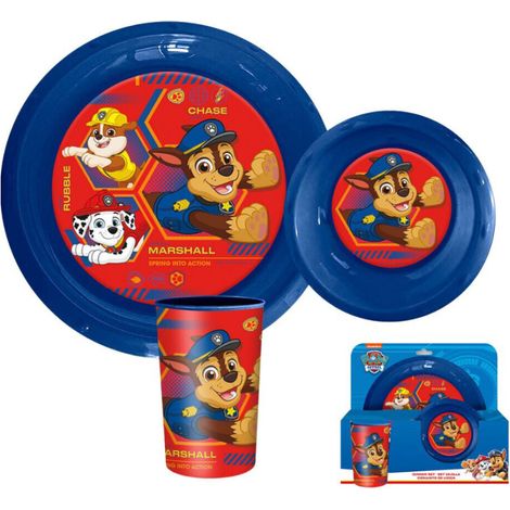 Pat' Patrouille - Ensemble Repas Pour Enfant