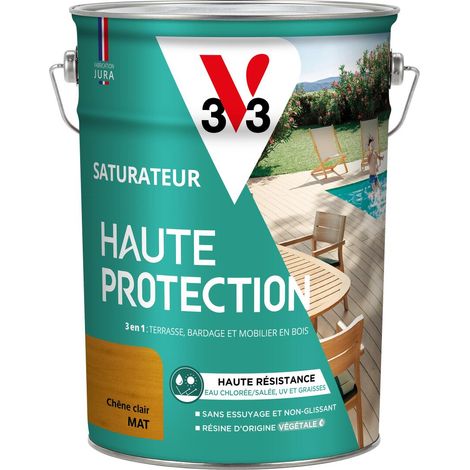 Saturateur Haute Protection Biosourcé V33 chêne clair Mat - 5L