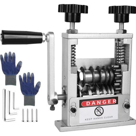 Máquina pelacables, 6 canales, funcionamiento manual y eléctrico, color plata nuevo. (1/2)