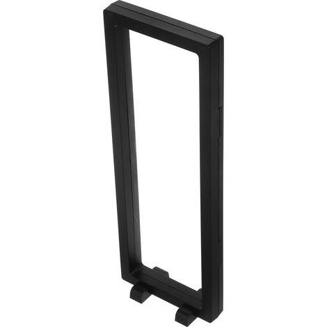 Cadre Flottant en Plastique Minimaliste et Élégant Design Multifonctionnel et Gain de Place, pour Bureau ou Étagère, Boîte D'exposition pour Bijoux et Souvenirs (1/5)