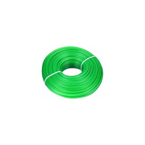 Nylon-Trimmerfaden für Freischneider, 2,0 mm x 100 m, universelle DIY-Trimmerfadenspule - Crezuo