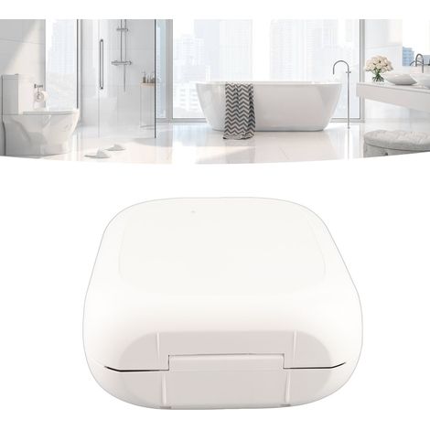 Diffusore di oli essenziali a batteria - Diffusore di aromaterapia intelligente, mini ventilatore, bianco, in materiale ABS con controllo dell'intensità e modalità funzionali (1/4)