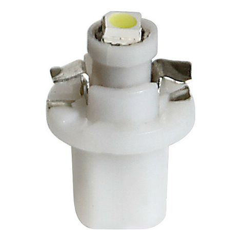 12V Hyper-Led 2 - 1 SMD x 2 chips - B8,5d - 2 pz  - Scatola - Bianco (1/4)