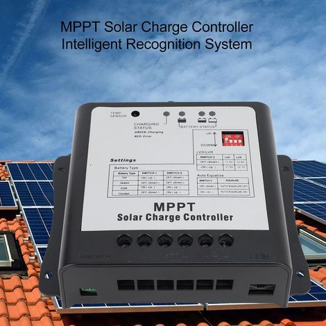 Régulateur MPPT pour Batterie RV 75V 15A  Compatible 12V/24V Marine (1/5)