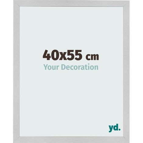 yd. - Cadre photo 40x55 - Acier Inoxydable - MDF - Bologna (1/5)