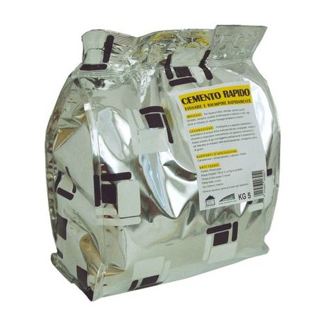 CEMENTO GRIGIO PRESA RAPIDA BRIKO LINE - KG 5- 5 pezzi