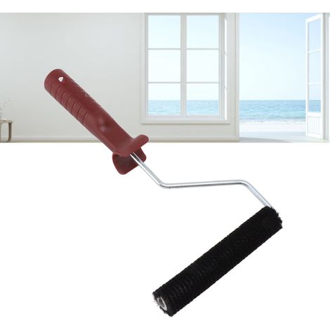 [Rodillo de fibra de vidrio] [Cilindro de aluminio ligero] [Rodillo de fibra de vidrio] [Rodillo para ampollas con cerdas] para la reparación de bañeras, duchas, tinas y barcos. (1/5)