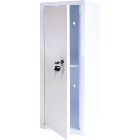 Armoire à pharmacie en métal blanc 60 x 30 x 20 cm (1/5)