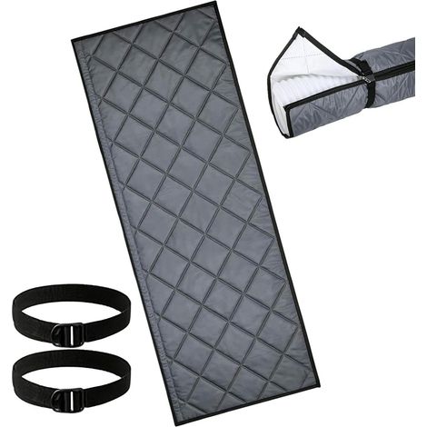 Funda para manguera de aire acondicionado portátil - Se adapta a mangueras de 14,7 a 15,2 cm, impermeable  Funda aislante para conducto de escape de aire acondicionado  Para sala de estar (1/5)