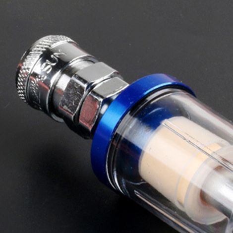 Pistolet de peinture pneumatique avec filtre à eau et raccord rapide, séparateur air-huile-eau pour compresseur, pompe à air, modèle Asie du Sud-Est, petit filtre anti-humidité, kit de pulvérisation p (1/5)